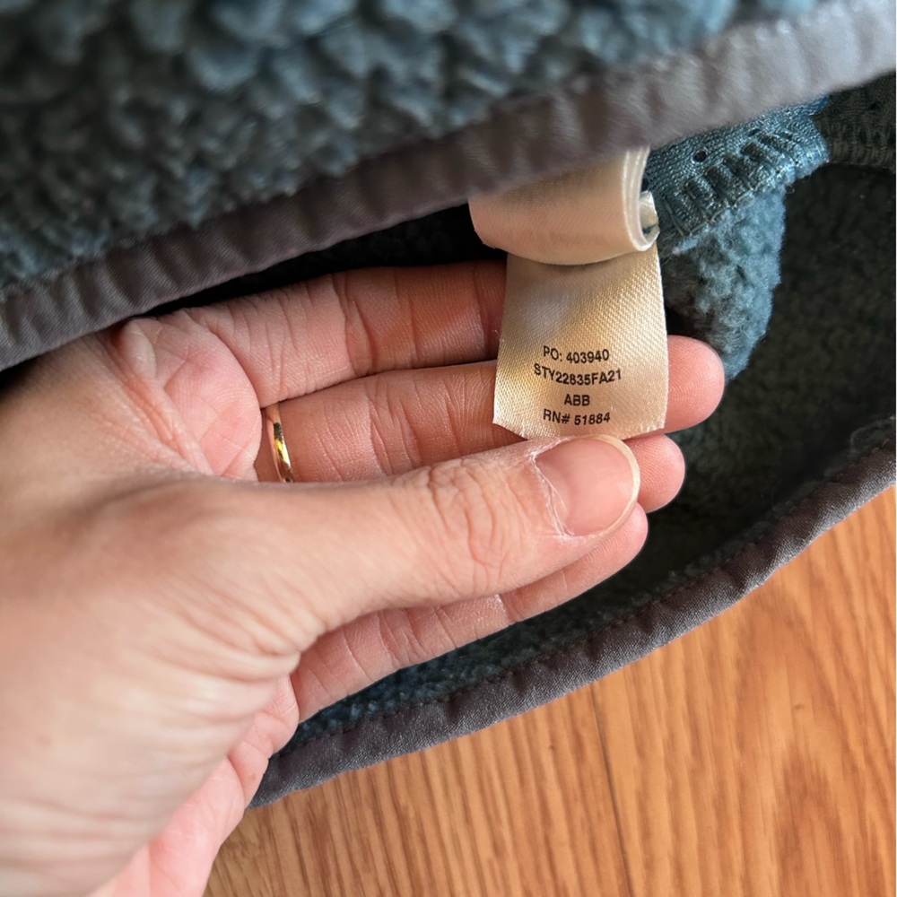 Patagonia Blue Teddy Jacket - Picture 7 of 8